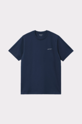 S/S Script Embroidery T-Shirt