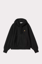 W Hooded American Script Jacket