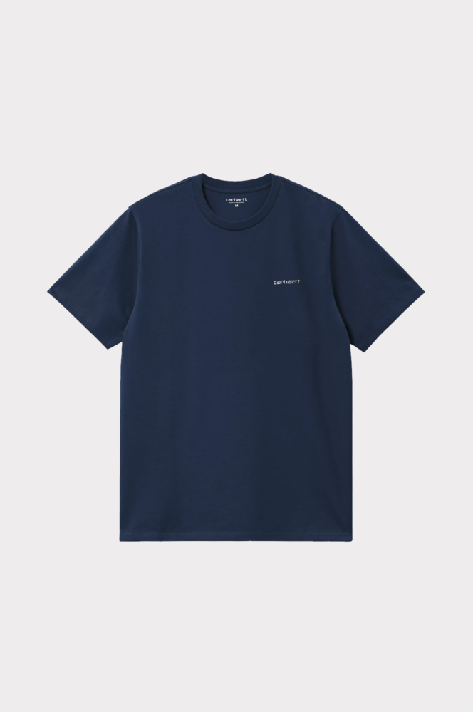 S/S Script Embroidery T-Shirt