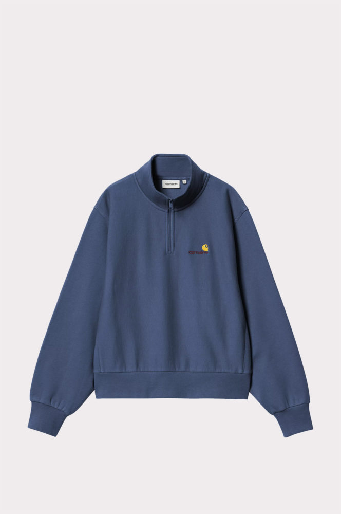 W American Script High Neck Sweat