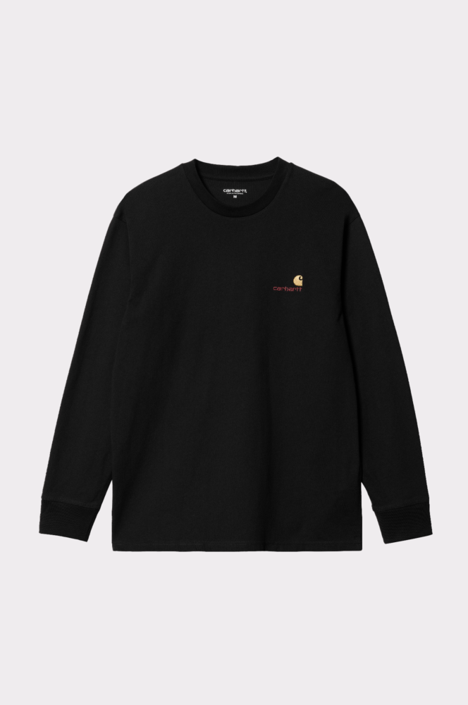 L/S American Script T-Shirt