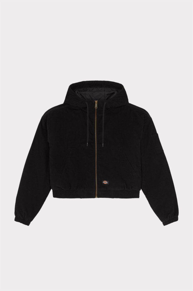 Corduroy Hooded Jacket W