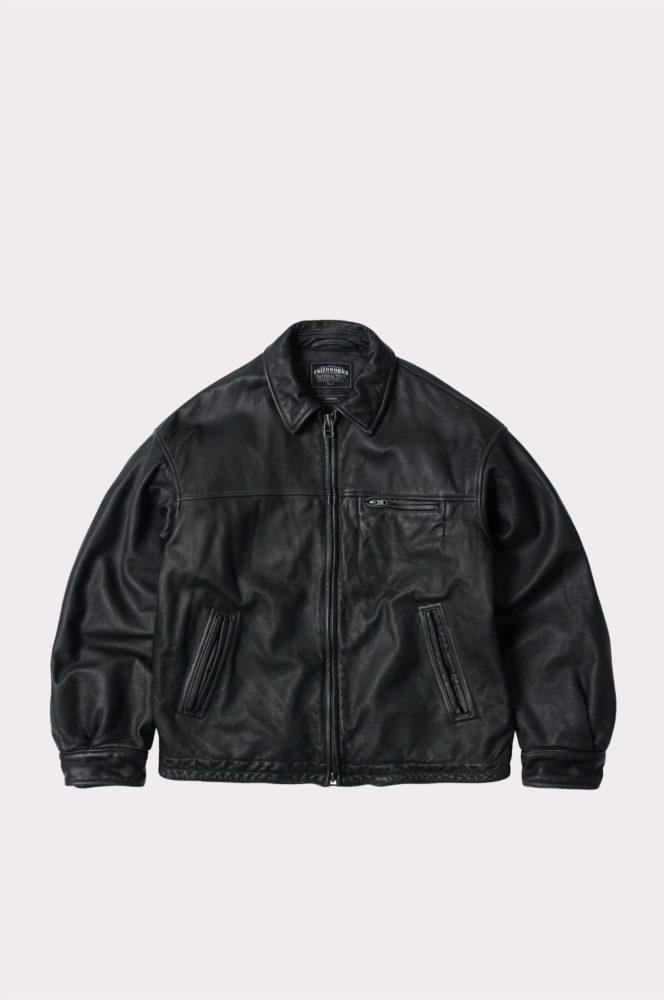 Destroyed Cowhide Leather Jacket