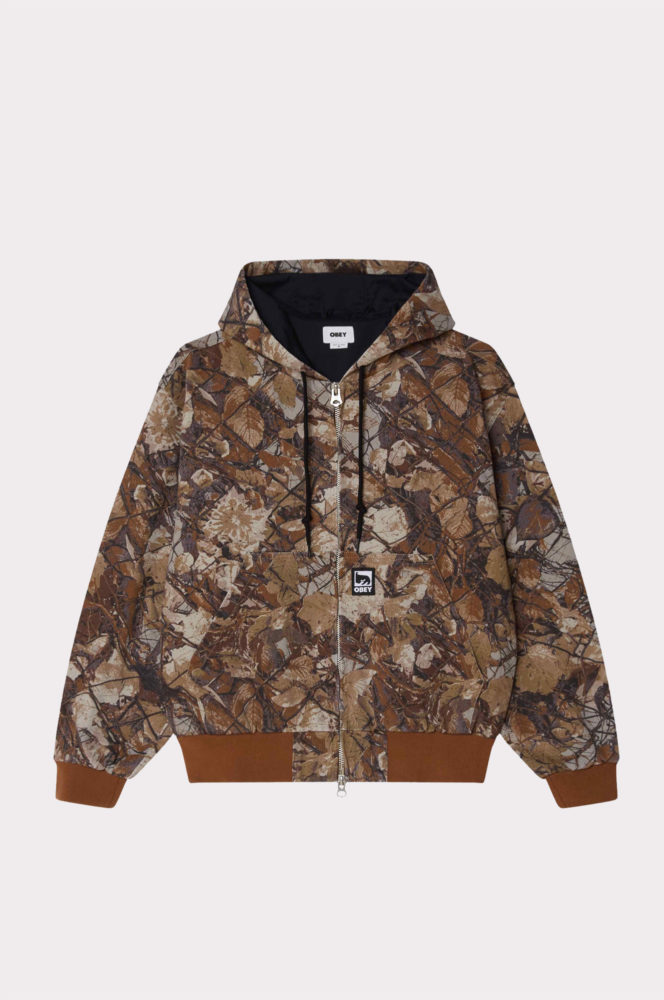 Obey Glen Zip Up Jacket