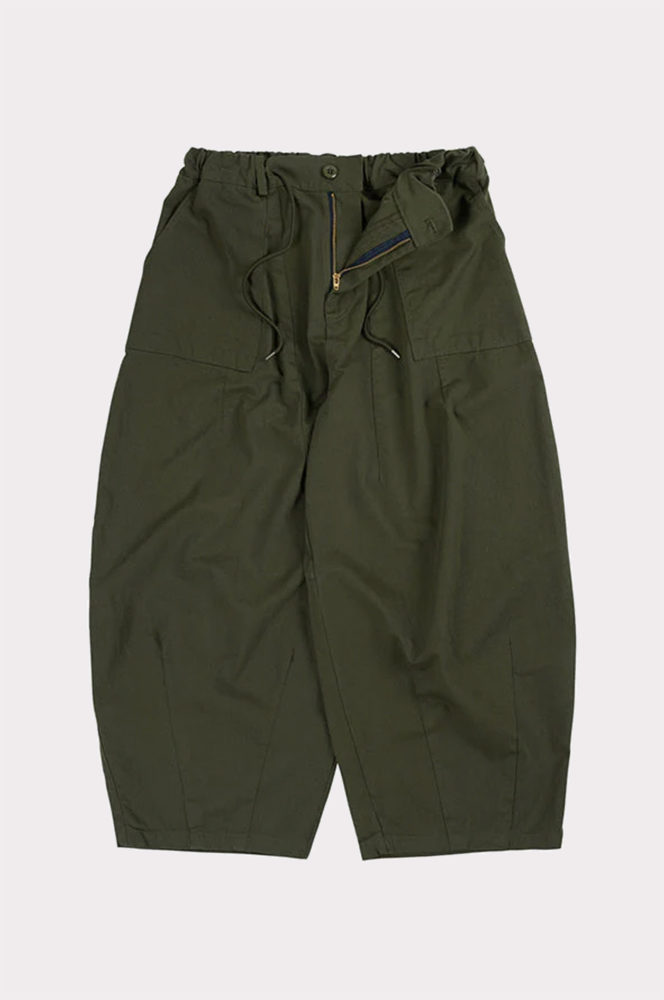 Twill Balloon Pants