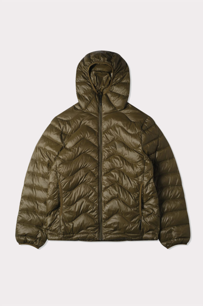 Waves Hooded Puffa