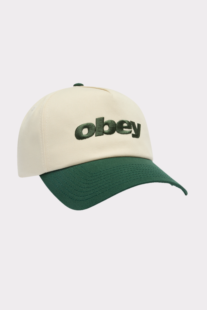Obey Delta 5 Panel Snapback- Funkie House | Shop online at Funkie